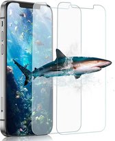 2x Screenprotector Geschikt voor: iPhone 12 Pro Max Screen Protector [2-Pack] Tempered Glas Screenprotector