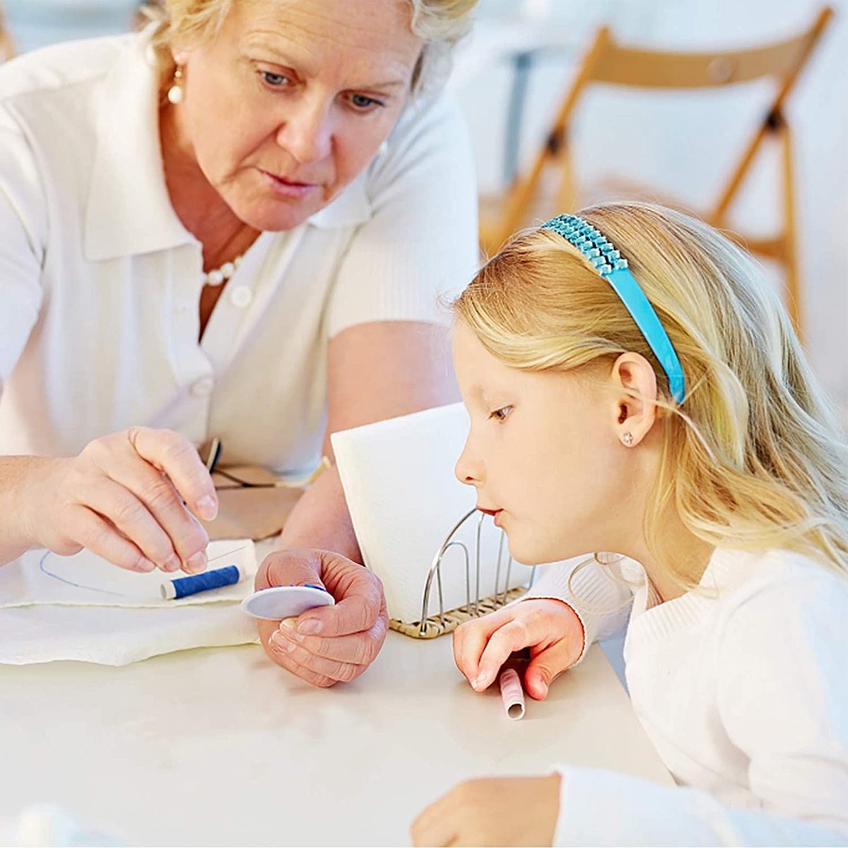 DIY Borduurpakket - Complete borduurset voor volwassenen & kinderen - 100 kleuren — afbeelding 8