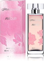 2XMiraculum Parfum Amour  50 ml, Vrouwelijk, charmant, sierlijk Het bevat een vleugje discrete sensualiteit, terwijl het boeiend is met subtiliteit en eenvoud.