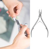 BeautyTools Professionele Nagelknipper -  Hoektang voor Ingegroeide Nagelhoeken - Manicure tang - Recht Snijvlak 10 mm - INOX (NN-2571)