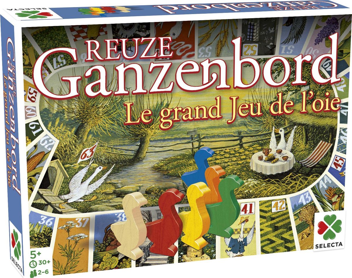 Reuze Ganzenbord - Bordspel