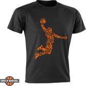 Basketball Player Icon logo T-shirt - zwart - XS