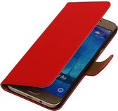 Wicked Narwal | bookstyle / book case/ wallet case Hoes voor Samsung galaxy a8 2015 Rood