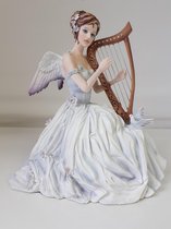 Elfen beeld Elf met harp van Nene Thomas 22x20x15 cm