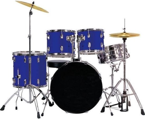 GNG BATT2BL 5 drum drum - Blauw | bol.com