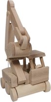 Houten graafmachine - speelgoed - decoratief - educatief