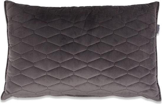 Coussin In The Mood Carter 35 x 55 cm - Div couleurs - 2 pièces - Anthracite