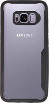 Wicked Narwal | Focus Transparant Hard Cases voor Samsung Samsung Galaxy S8 Zwart