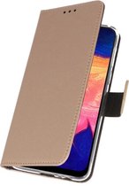 Wicked Narwal | Wallet Cases Hoesje voor Samsung Samsung Galaxy A10 Goud