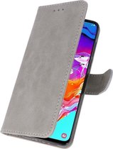 Wicked Narwal | bookstyle / book case/ wallet case Wallet Cases Hoes voor Samsung Samsung Galaxy S10 Lite Grijs
