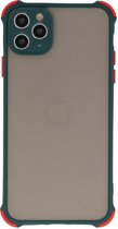 Wicked Narwal | Schokbestendig Kleurcombinatie Hard Case iPhone 11 Pro Max Donker Groen