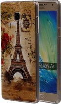 Wicked Narwal | Eiffeltoren TPU Hoesje voor Samsung galaxy a7 2015