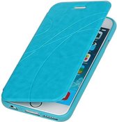 Wicked Narwal | Easy Booktype hoesje voor iPhone SE / 5 / 5s Turquoise