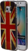 Wicked Narwal | Britse Vlag TPU Hoesje voor Samsung Galaxy S6 Edge G925F UK