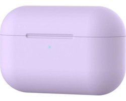DW4Trading Siliconen Case Hoes Lila - Geschikt voor Apple Airpods Pro