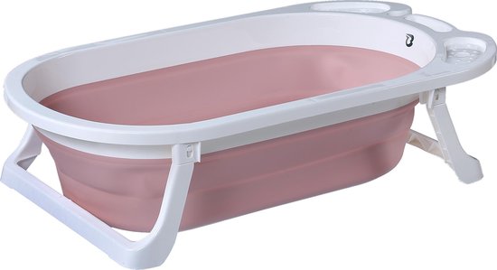Titaniumbaby Opvouwbaar babybadje - Wave Pink