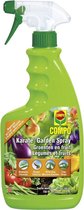 COMPO Karate Garden Spray Groenten & Fruit - gebruiksklare insectenbestrijder - tegen bijtende en zuigende insecten - snelle werking - spray 750 ml (tot 7,5 m²)
