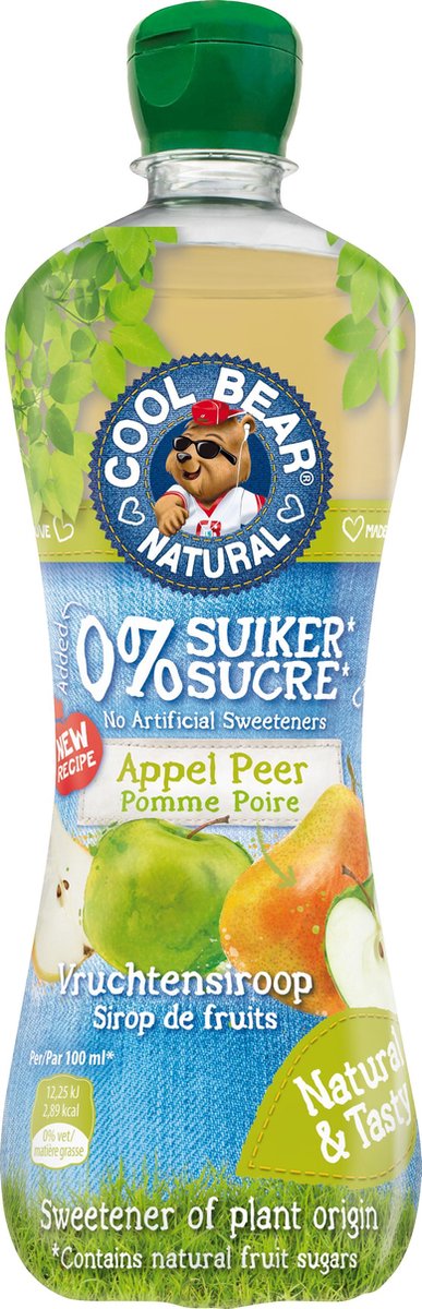 Cool Bear siroop appel & peer
