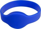 WL4 RFID B-B siliconen armband blauw (10 stuks)