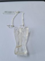 Décoration suspension Engel pour le sapin de Noël / pour la fenêtre Cristal de roche / transparent