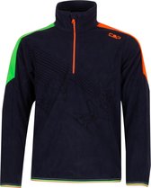 CMP Wintersportpully - Maat 116  - Jongens - donker blauw/groen/oranje