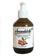 Amandel olie 250 ml – Koudgeperst en Biologisch – 100% Puur - Geschikt voor de Baby huid - Pure Naturals