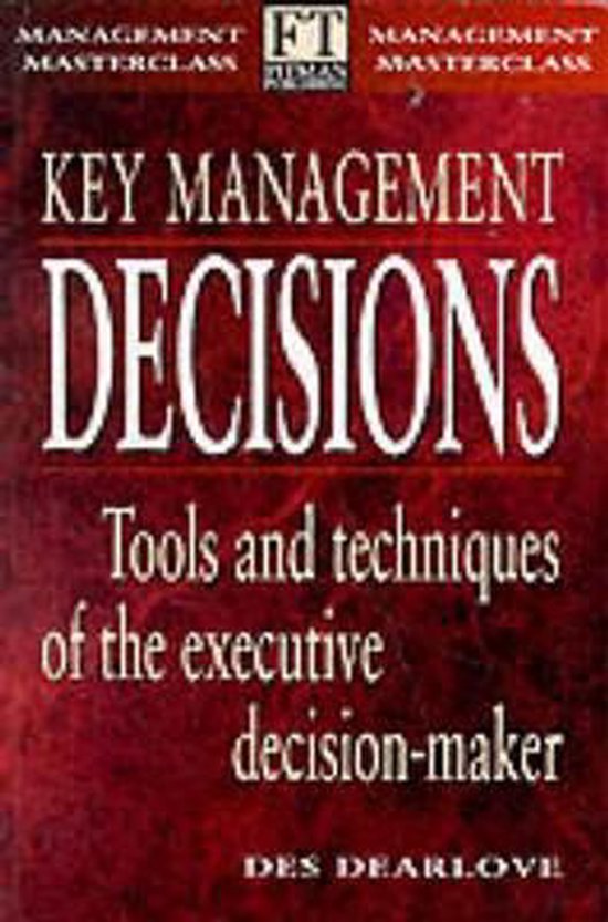 Key Management Decisions - cover