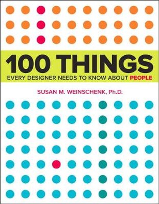 100 Things Every Designer Needs Know Peo