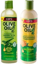 Organic Root Stimulator Olive Oil Shampoo & Conditioner set