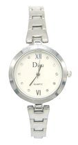 Horloge - Kast 27 mm - Metaal - Quartz - Zilverkleurig