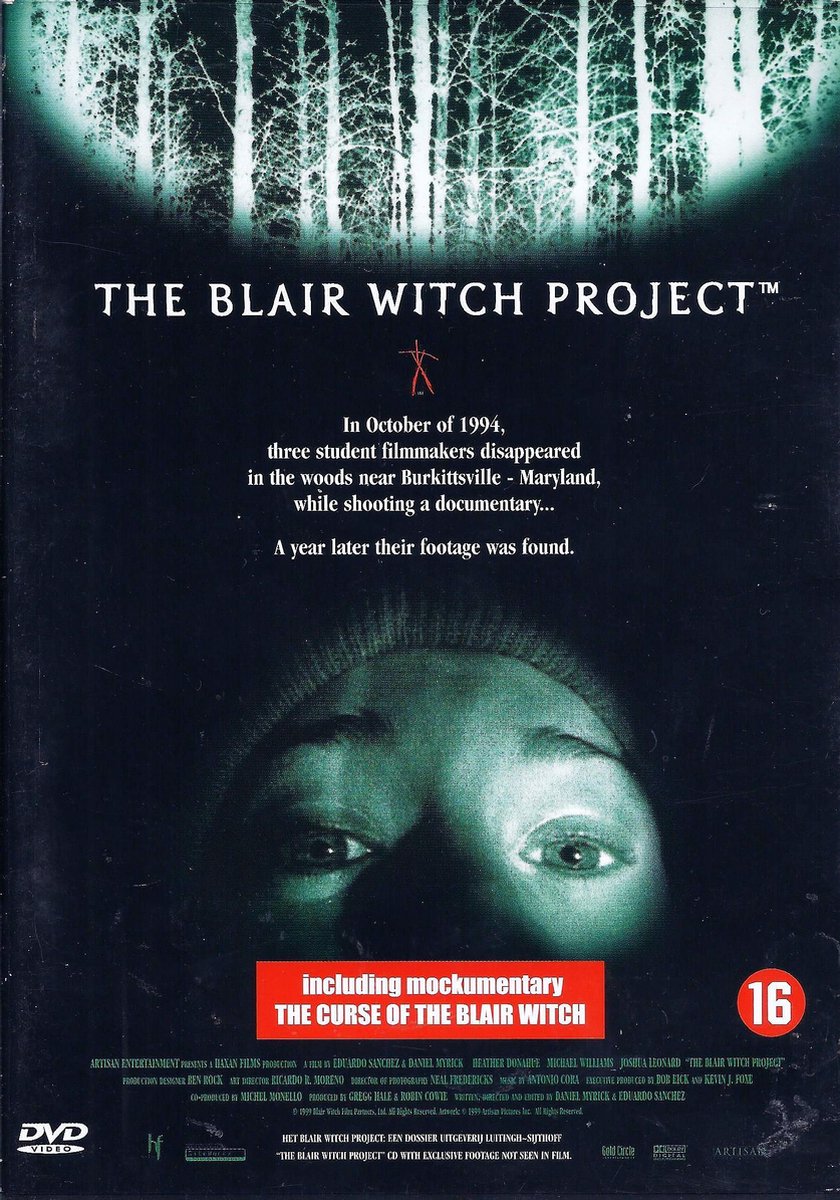 The Blair Witch Project Dvd Joshua Leonard Dvds 4245