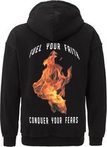 Fuel Your Faith Oversized Hoodie Zwart