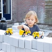 New Classic Toys Houten Speelgoedvoertuigen - Bouw - 3 stuks