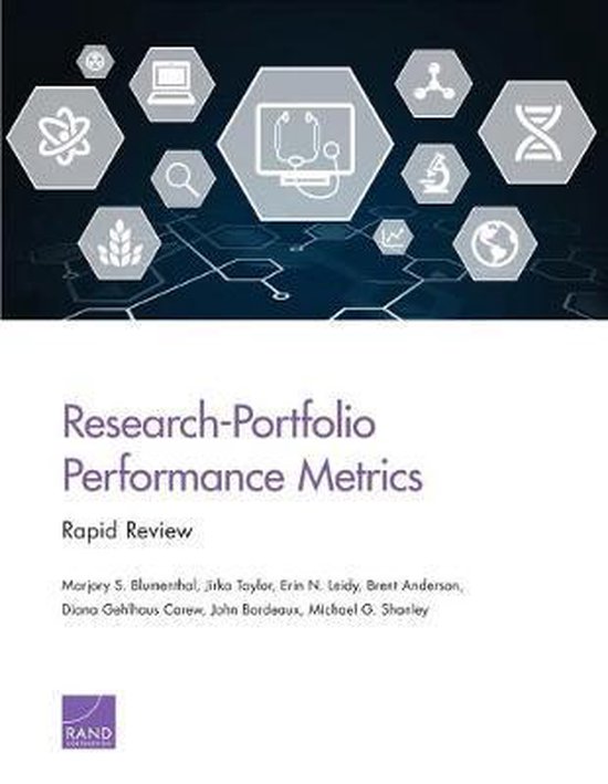 Curated visual reference: Picture Idea: Research Portfolio Performance Metrics 9781977401625