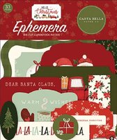 Carta Bella Hello Christmas Ephemera (CBHC124024)