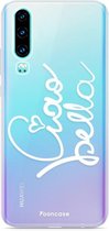 Huawei P30 hoesje TPU Soft Case - Back Cover - Ciao Bella!