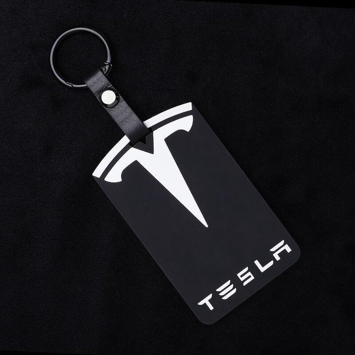 Porte-carte Tesla étui housse de carte silicone protection pour Tesla  modèle 3/Y