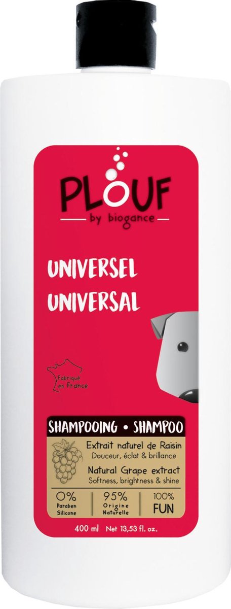 Plouf hond universeel shampoo 400ml