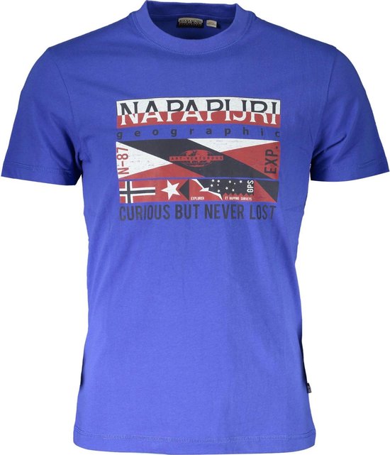 Napapijri T-shirt Blauw 2XL Heren | bol.com