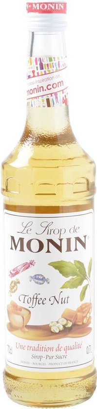 Monin Koffiesiroop Toffee Nut - 70 cl