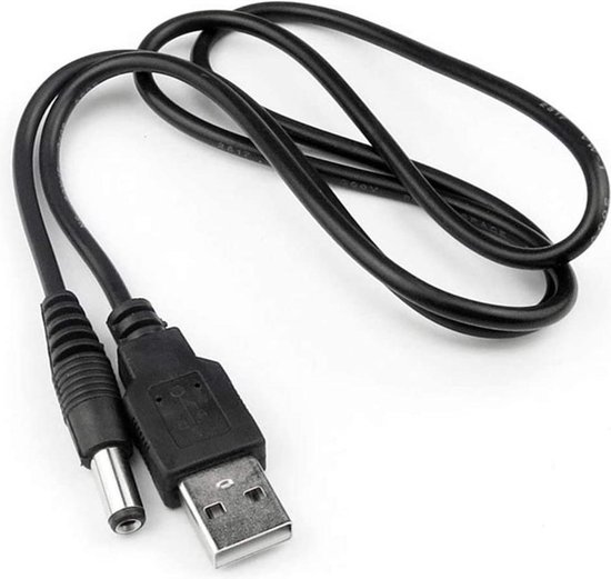 Câble d'alimentation USB 5V DC avec fiche 5.5mm x 2.1mm