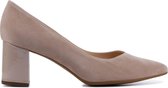 Peter Kaiser Dames Suède   Pumps / Schoenen - Blokhak  hoogte 5 cm - 67511 - Roze - Maat 37.5