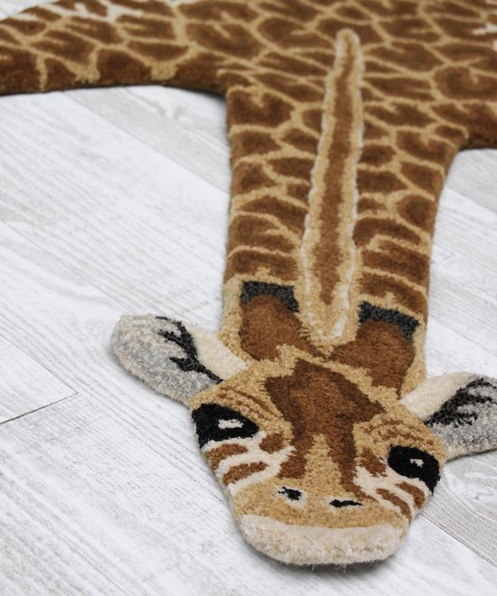 bol.com | Kinderkamer Vloerkleed Giraf 90x150 - Madagaskar