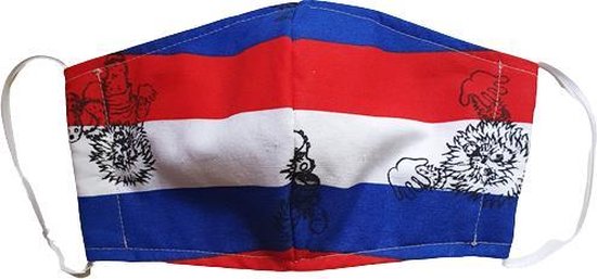 Mondkapje - Stof - Holland - Leeuw - Niet Medisch - Katoen - Mondmasker - Wasbaar