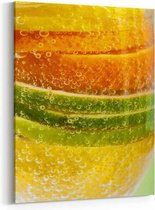 Schilderij - Fruit cocktail — 60x90 cm