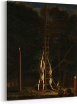 Schilderij - De lijken van de gebroeders De Witt — 60x90 cm | bol.com