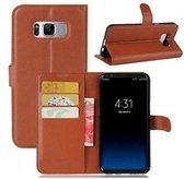 Samsung S8 PLUS Hoesje Wallet Case Bruin