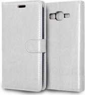 Samsung Grand Prime G530 Hoesje Wallet Case Zilver
