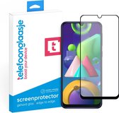 Telefoonglaasje Screenprotectors Geschikt voor Samsung Galaxy M21 - Volledig Dekkend - Gehard Glas Screenprotector Geschikt voor Samsung Galaxy M21 - Beschermglas van rand tot rand