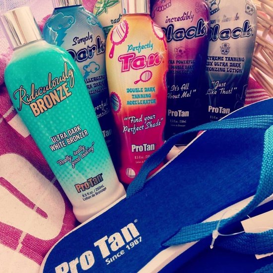Pro Tan Unbelievably Black 25x DHA Bronzers Zonnebankcreme - 250 ml